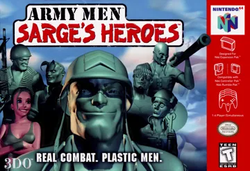 Army Men - Sarge's Heroes (USA) box cover front